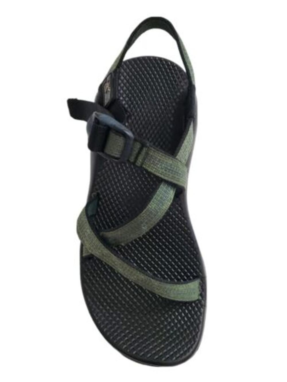 Chaco Z/1 Outdoor Hiking Sandals Vibram Sole Strappy Flat Classic Green 12